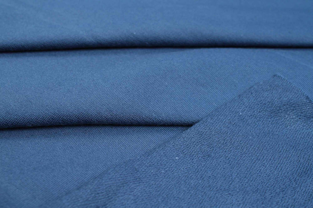 swatch-French Terry Organic Cotton Stretch for Sweatshirts-Fabric-FabricSight