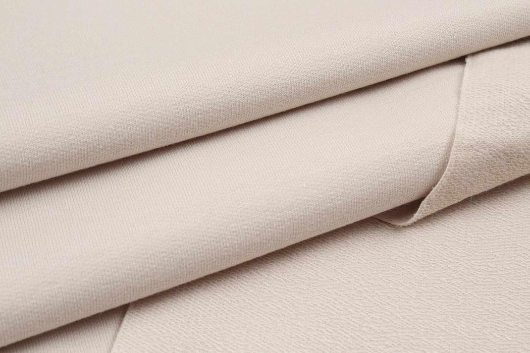 swatch-French Terry Organic Cotton Stretch for Sweatshirts-Fabric-FabricSight