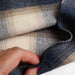 swatch-Heavy Brushed Overshirt Flannel – Recycled Cotton Blend – Heritage Checks-Fabric-FabricSight