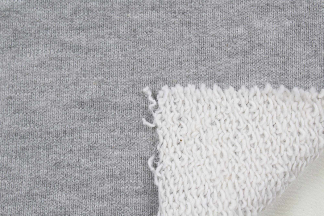 swatch-Heavy Organic Cotton Loopback Fleece - 8 Colors Available-Fabric-FabricSight