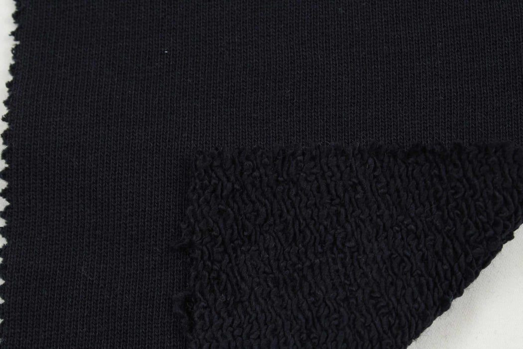 swatch-Heavy Organic Cotton Loopback Fleece - 8 Colors Available-Fabric-FabricSight