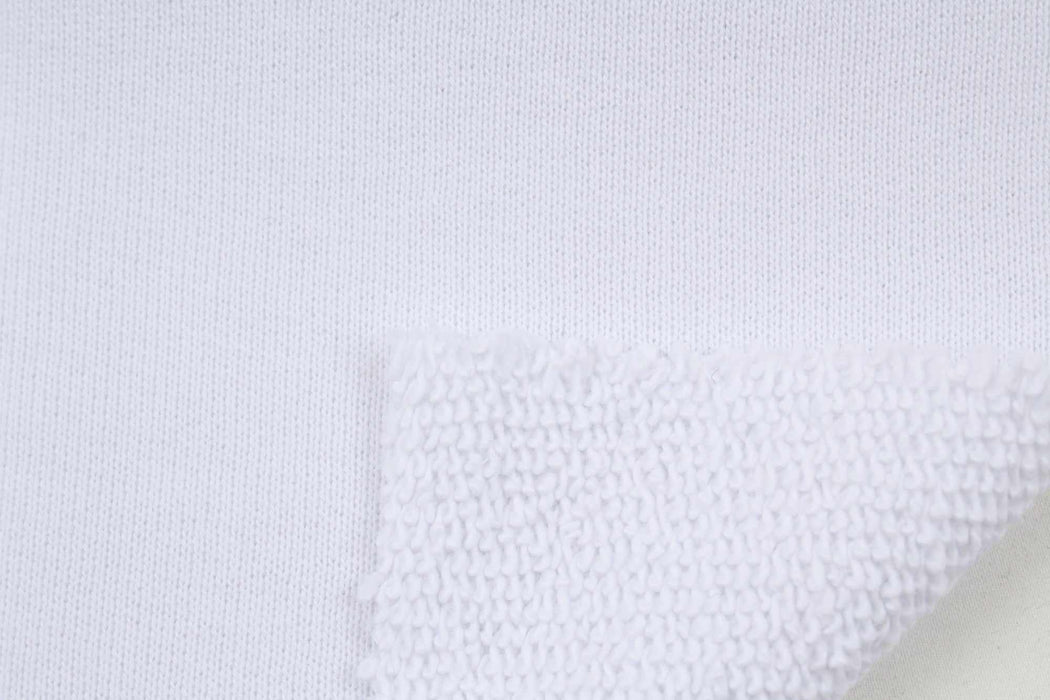 swatch-Heavy Organic Cotton Loopback Fleece - 8 Colors Available-Fabric-FabricSight