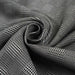 swatch-Jacquard Checks of Silk and Polyester - Black and White-Fabric-FabricSight