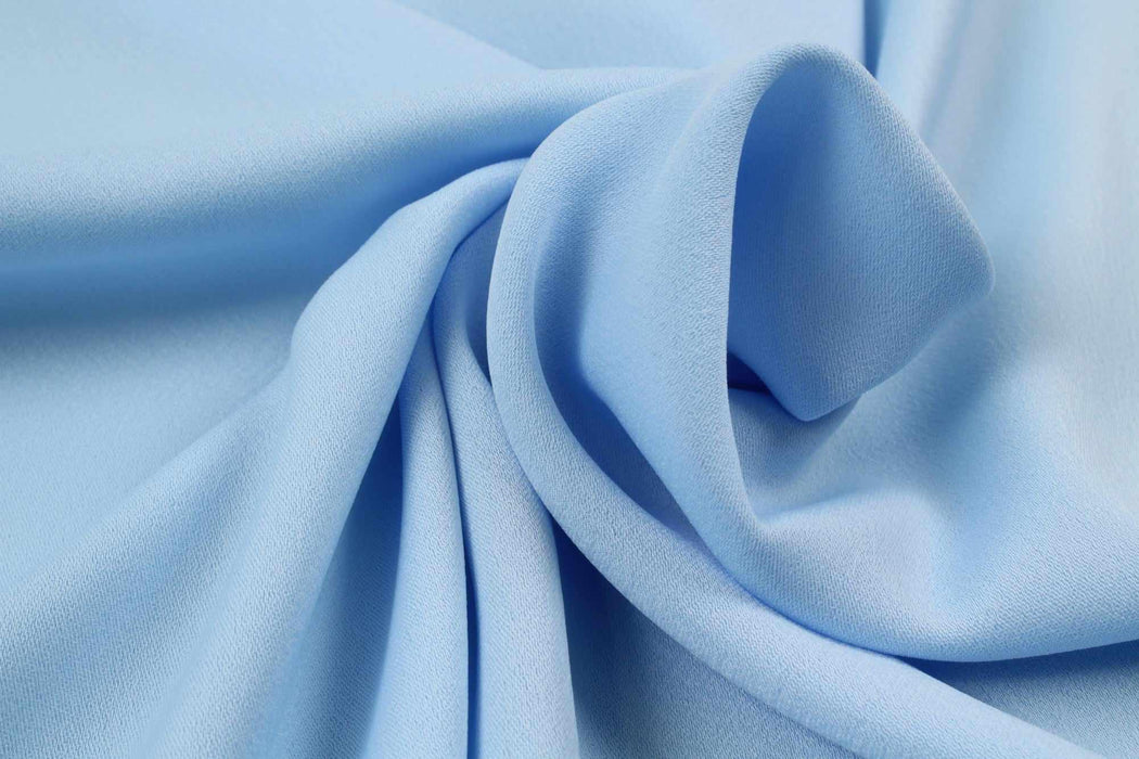 swatch-Japanese Polyester Crepe Georgette - OSAKA - 12 Colors Available-Fabric-FabricSight