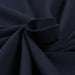 swatch-Knitted Cotton Twill - Navy-Fabric-FabricSight