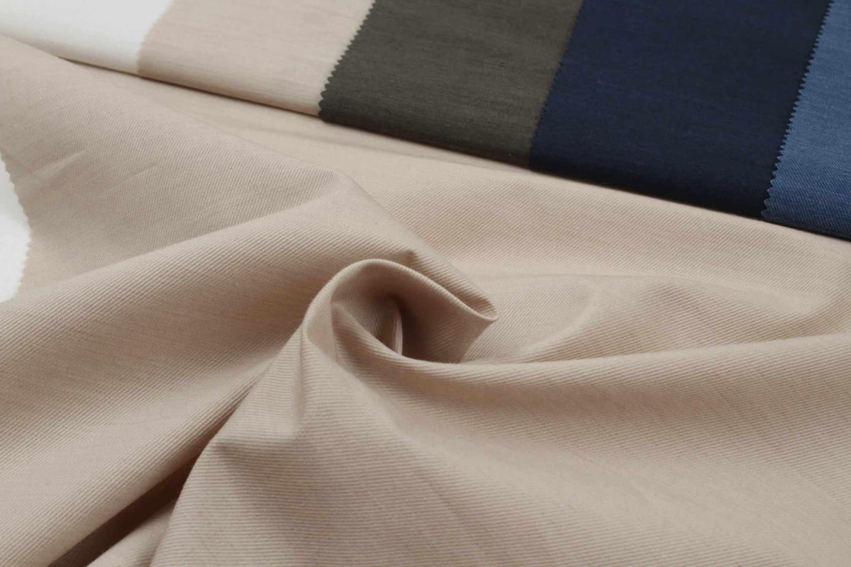 Light Cotton Wool Twill for Shirting - 5 Colors | Buy Fabrics Online ...