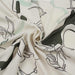 swatch-Light Printed Viscose - Abstract Birds Print-Fabric-FabricSight