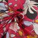 swatch-Light-Weight Printed Cotton Voile - Floral-Fabric-FabricSight