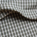 swatch-Linen Cotton Small Check Fabric – European Flax & Organic Cotton-Fabric-FabricSight