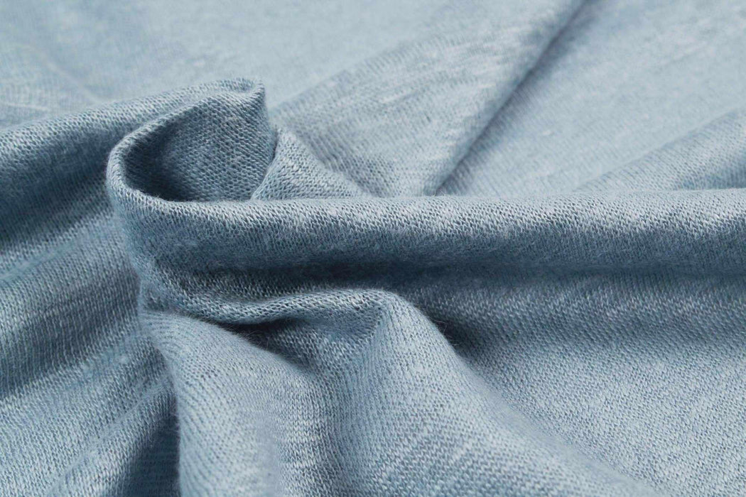swatch-Linen Viscose Jersey for T-Shirts - 19 Colors-Fabric-FabricSight