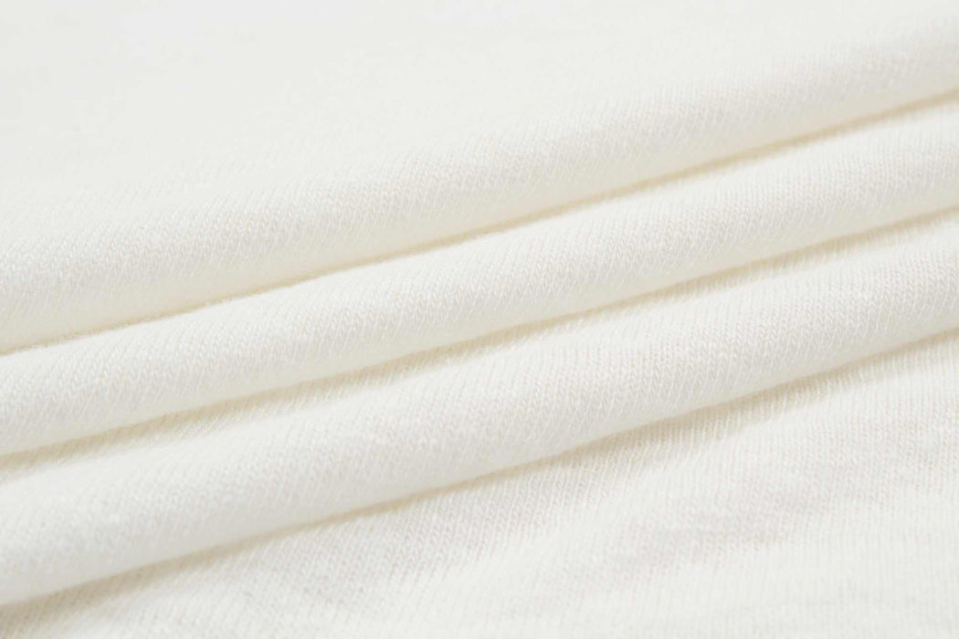 swatch-Linen Viscose Jersey for T-Shirts - 19 Colors-Fabric-FabricSight
