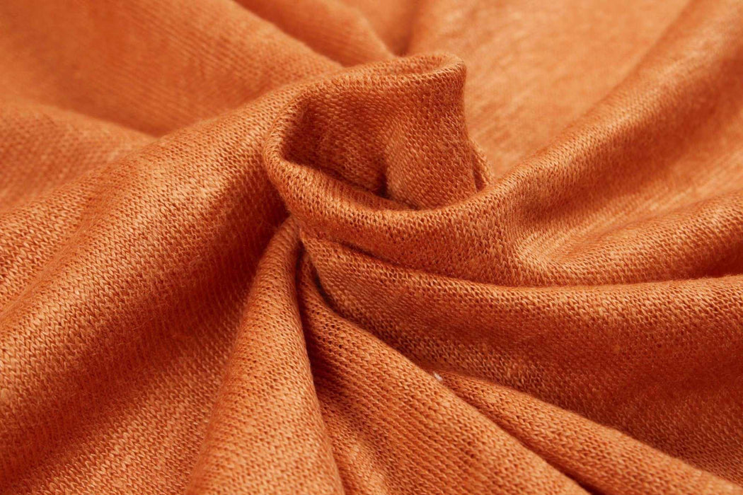 swatch-Linen Viscose Jersey for T-Shirts - 19 Colors-Fabric-FabricSight
