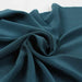swatch-Luxury Silk Crepe de Chine - Light-Weight - Petrol Blue-Fabric-FabricSight
