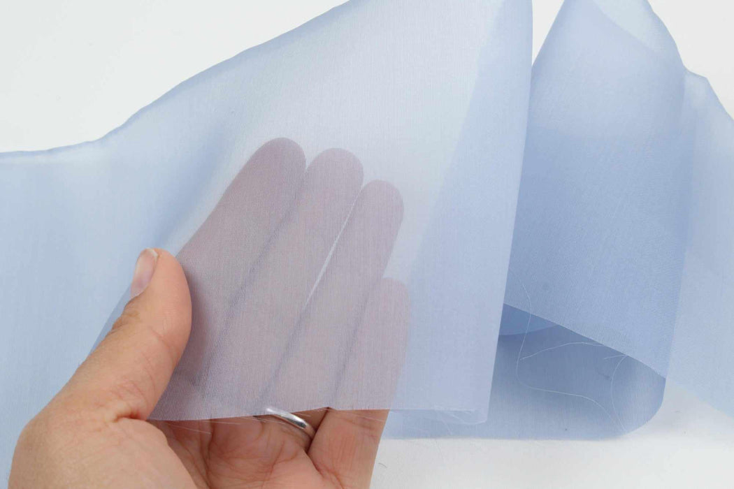 swatch-Luxury Silk Organza - 7 Colors Available-Fabric-FabricSight