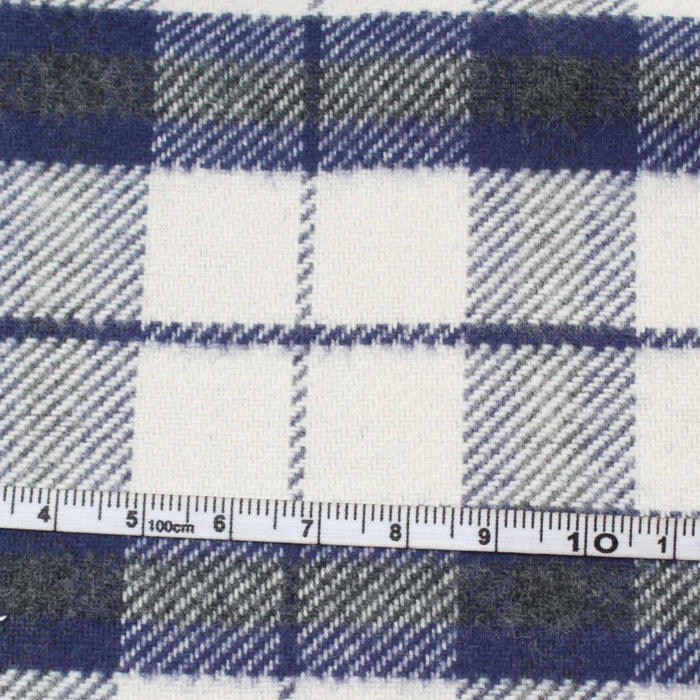 swatch-Mid-Weight Cotton Flannel Checks for Over-Shirts and Bottoms-Fabric-FabricSight