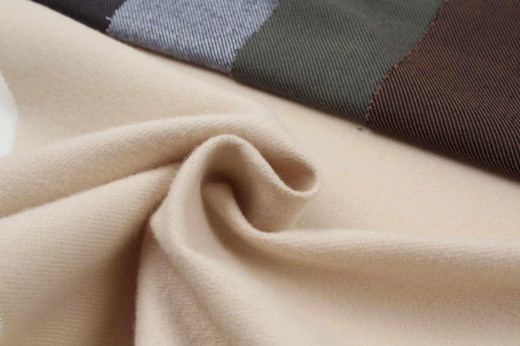 swatch-Mid-Weight Cotton Flannel Twill for Over-Shirts-Fabric-FabricSight