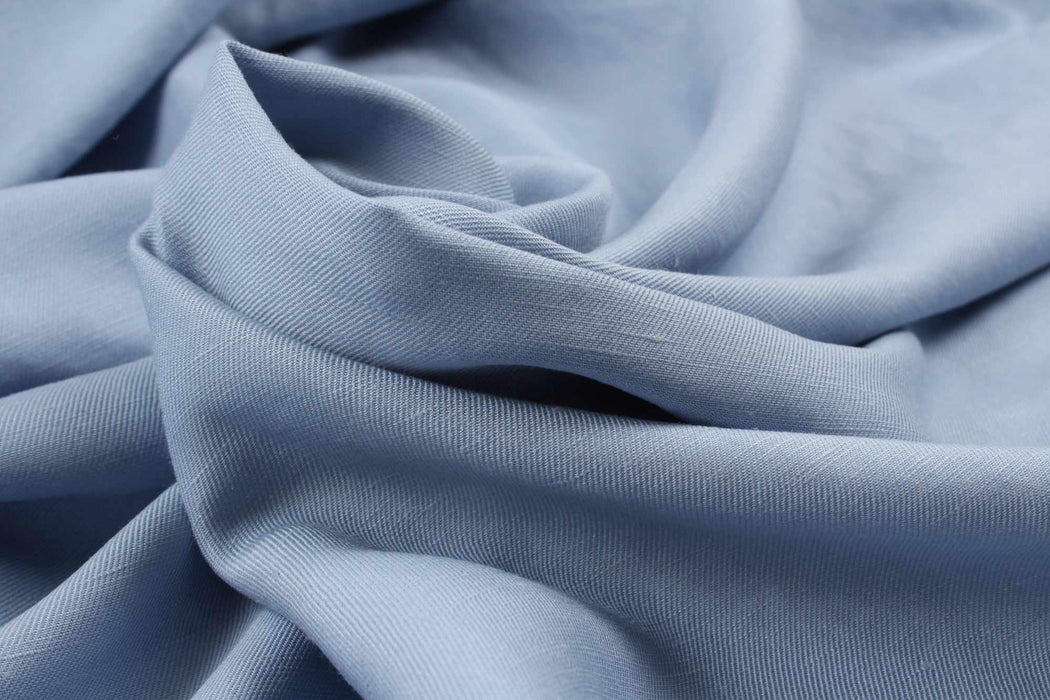 swatch-Mid-weight Tencel Linen Twill - 20 Colors Available-Roll-FabricSight