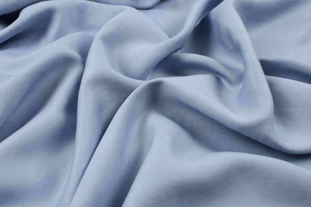 swatch-Mid-weight Tencel Linen Twill - 20 Colors Available-Roll-FabricSight