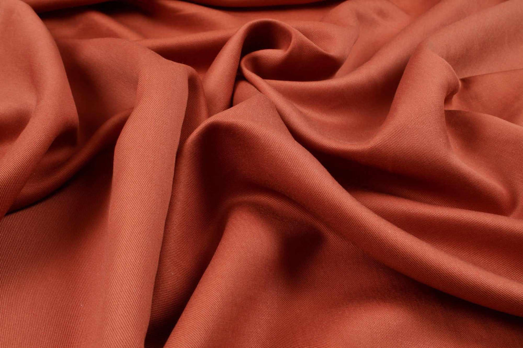 swatch-Mid-weight Tencel Linen Twill - 20 Colors Available-Roll-FabricSight