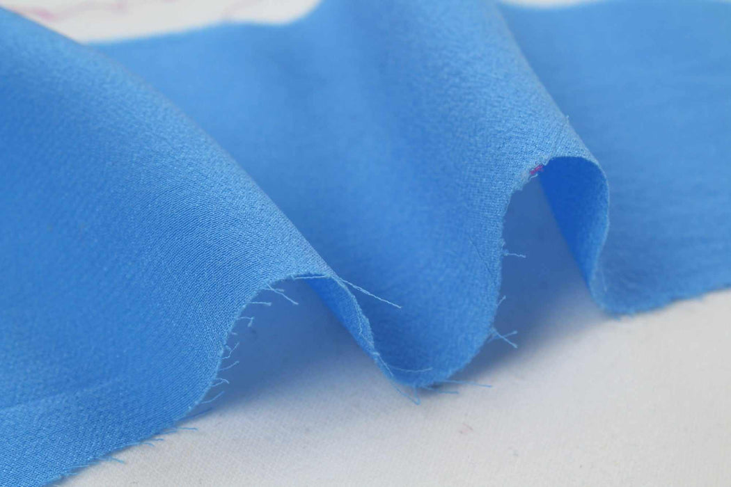 swatch-Natural Silk Crepe de Chine - Light-Weight - 14 Colors Available-Fabric-FabricSight