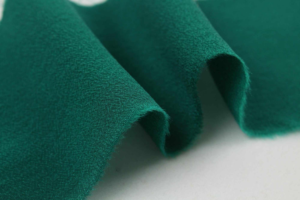 swatch-Natural Silk Crepe de Chine - Light-Weight - 14 Colors Available-Fabric-FabricSight