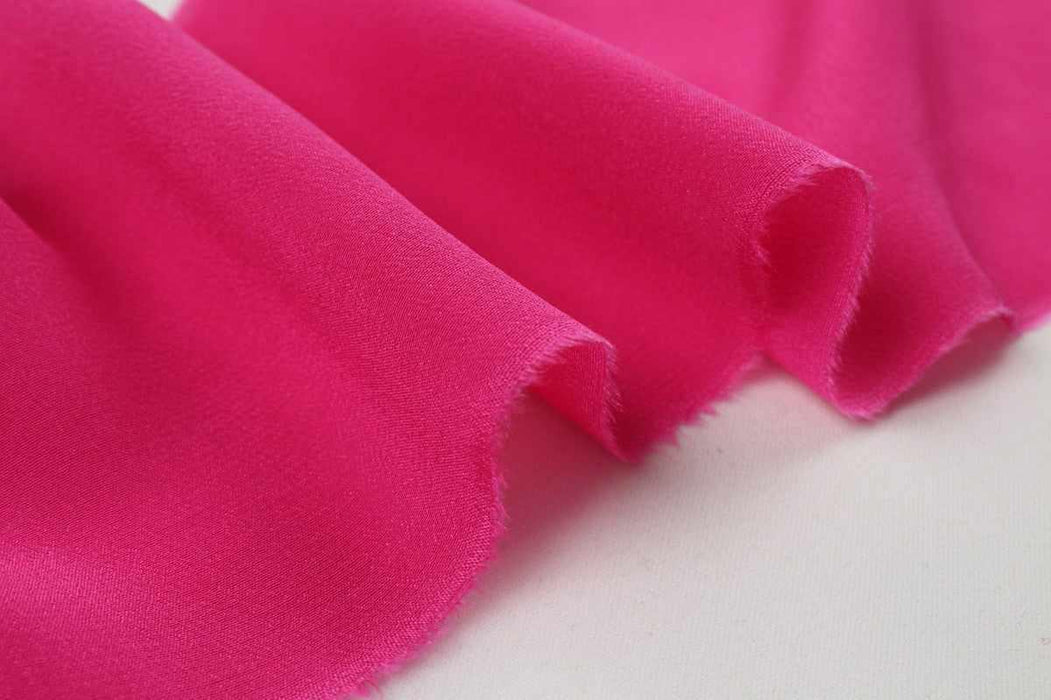 swatch-Natural Silk Crepe de Chine - Light-Weight - 14 Colors Available-Fabric-FabricSight