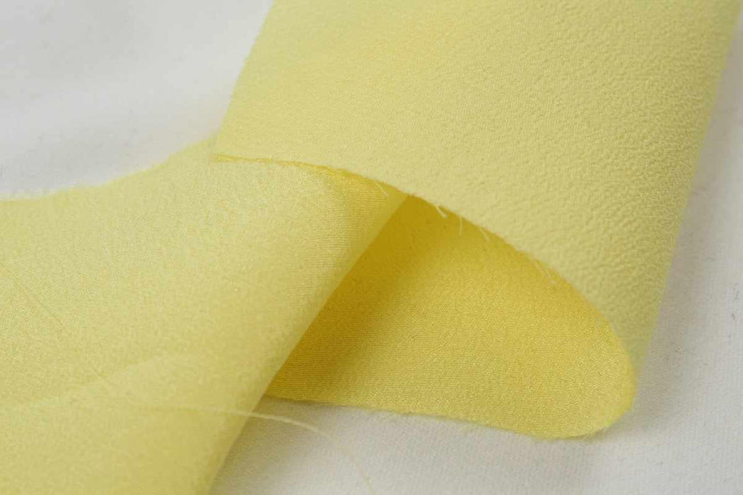swatch-Natural Silk Crepe de Chine - Light-Weight - 14 Colors Available-Fabric-FabricSight
