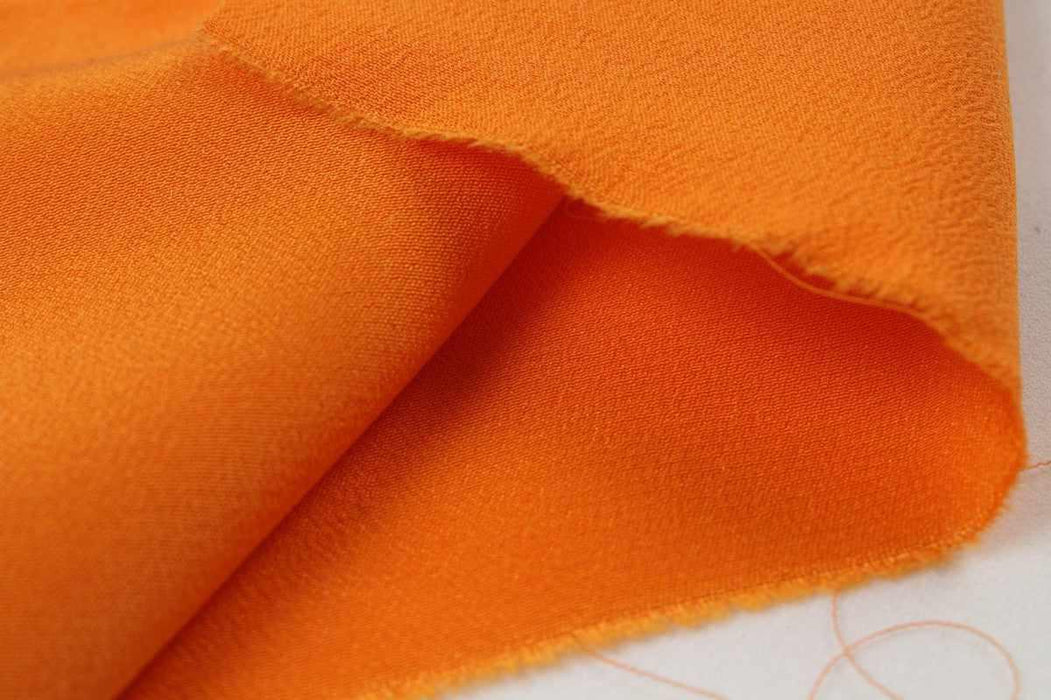 swatch-Natural Silk Crepe de Chine - Light-Weight - 14 Colors Available-Fabric-FabricSight