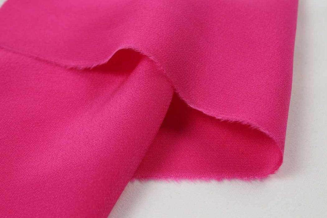 swatch-Natural Silk Crepe de Chine - Light-Weight - 14 Colors Available-Fabric-FabricSight