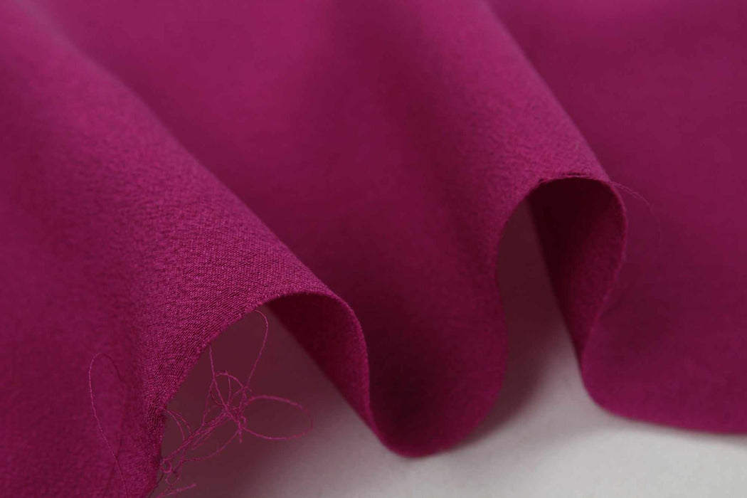 swatch-Natural Silk Crepe de Chine - Light-Weight - 14 Colors Available-Fabric-FabricSight
