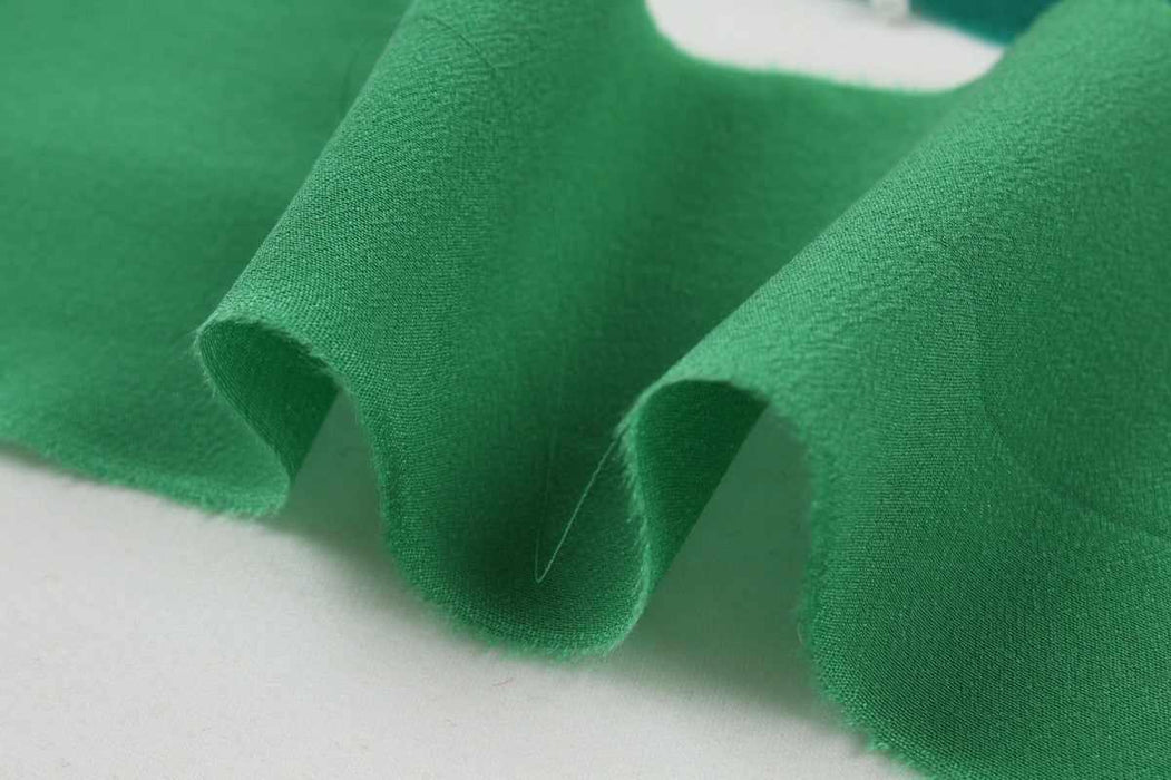 swatch-Natural Silk Crepe de Chine - Light-Weight - 14 Colors Available-Fabric-FabricSight