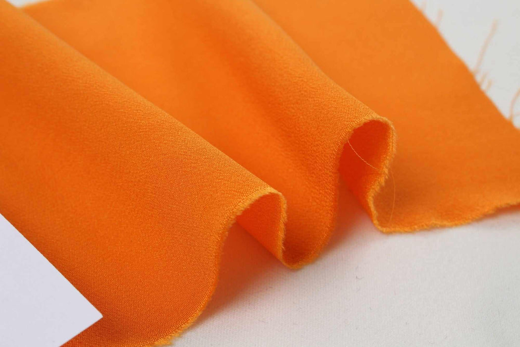 swatch-Natural Silk Crepe de Chine - Light-Weight - 14 Colors Available-Fabric-FabricSight