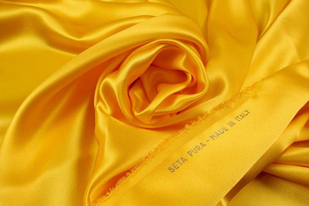 swatch-Natural Silk Satin - 19 Momme - 22 Colors Available-Fabric-FabricSight