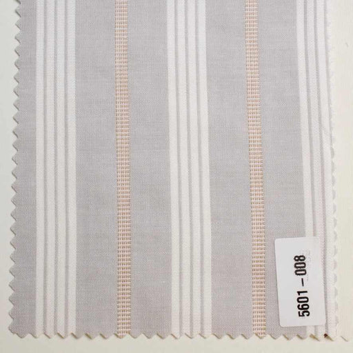 Organic Cotton Barré Stripe Shirting – Yarn Dyed – 9 Variants – Reorderable-Fabric-FabricSight