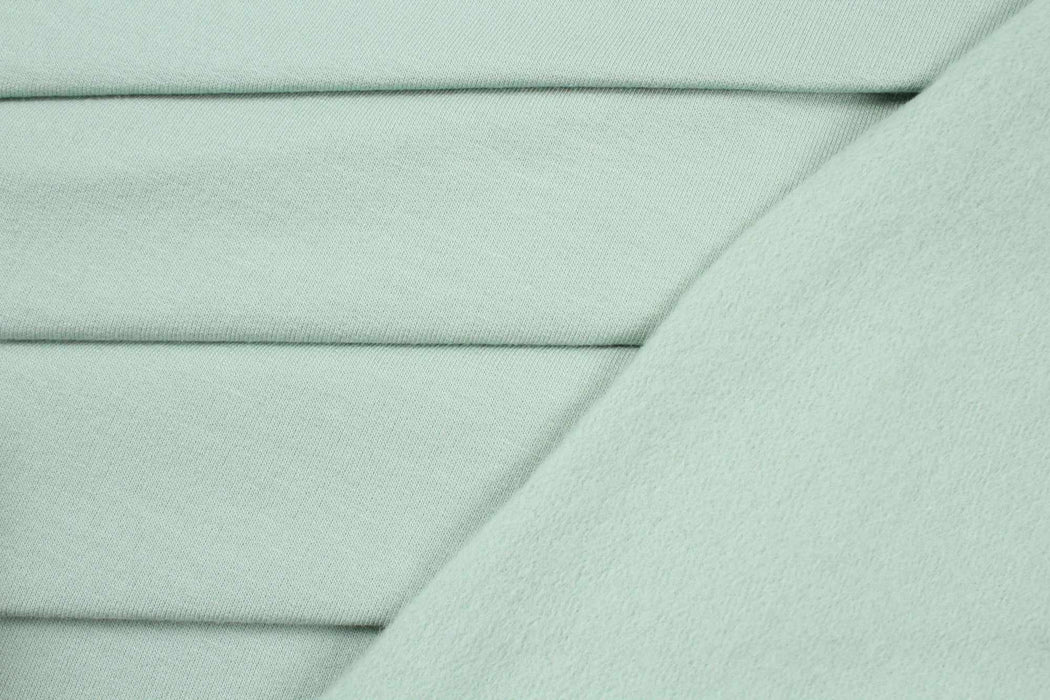 swatch-Organic Cotton Brushed Fleece - 32 Colors Available-Fabric-FabricSight
