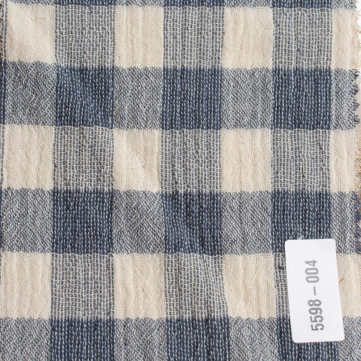 swatch-Organic Cotton Double Gauze – Checks Variety-Fabric-FabricSight