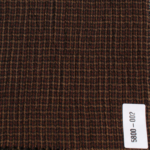 swatch-Organic Cotton Double Gauze – Woven Small Checks-Fabric-FabricSight