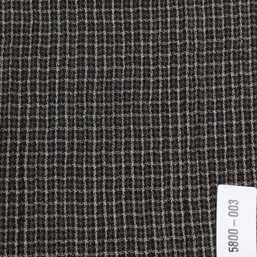 swatch-Organic Cotton Double Gauze – Woven Small Checks-Fabric-FabricSight