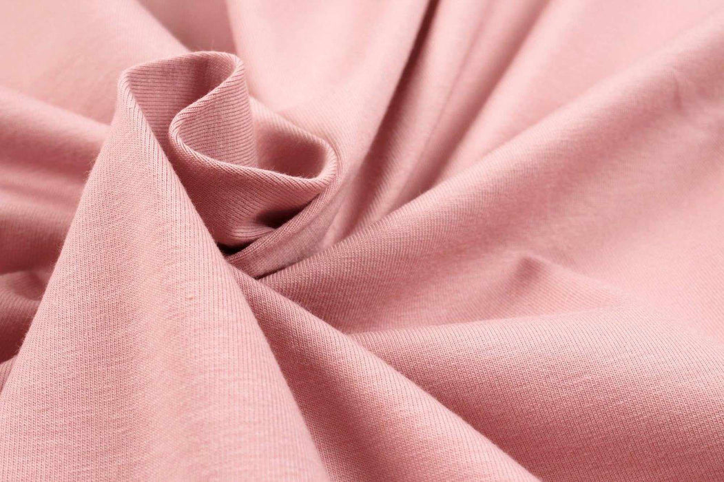 swatch-Organic Cotton Jersey - Stretch - 32 Colors Available-Fabric-FabricSight
