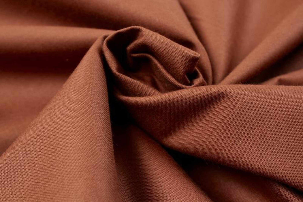 swatch-Organic Cotton Poplin - 43 Colors Available-Fabric-FabricSight