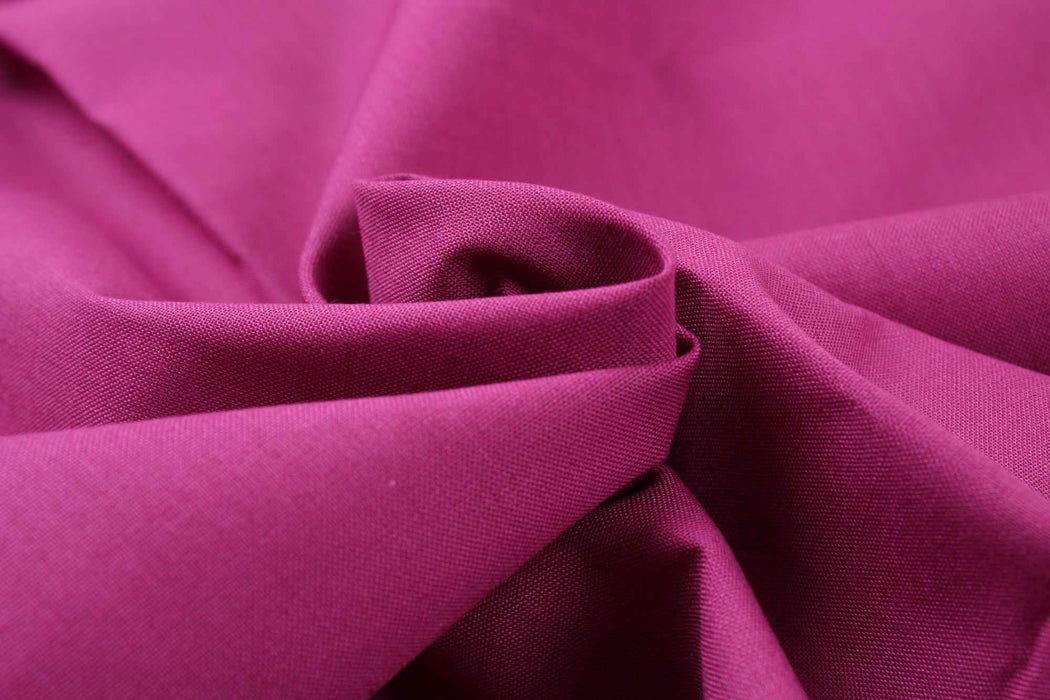 swatch-Organic Cotton Poplin - 43 Colors Available-Fabric-FabricSight