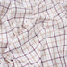 swatch-Organic Cotton Windowpane Twill Shirting-Fabric-FabricSight