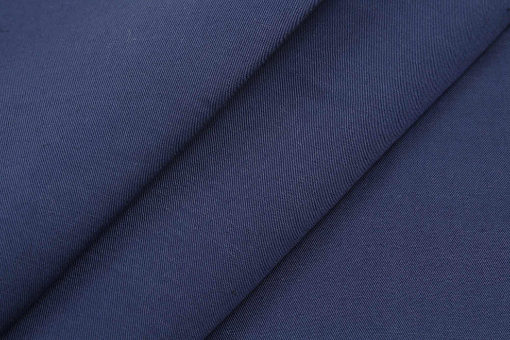 swatch-Organic Cotton and Linen Twill for Trousers and Blazers-Fabric-FabricSight