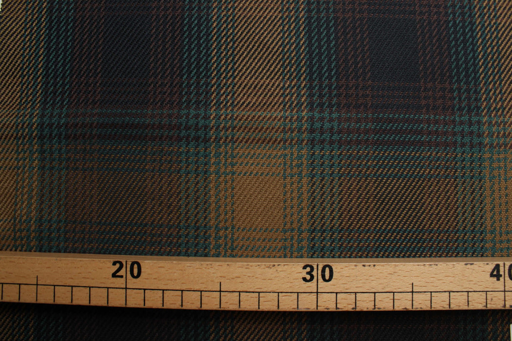 swatch-Over Shirt Organic Cotton Fabric - Checks-Fabric-FabricSight