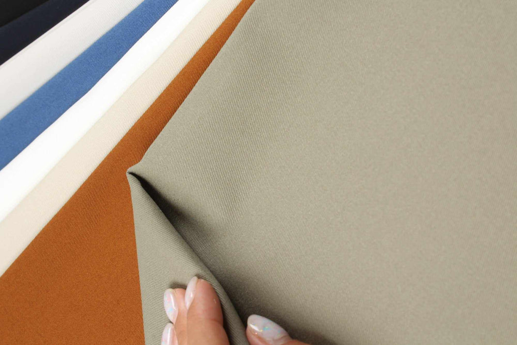 swatch-Premium BCI Cotton Twill for Trousers - 12 Colors Available-Fabric-FabricSight