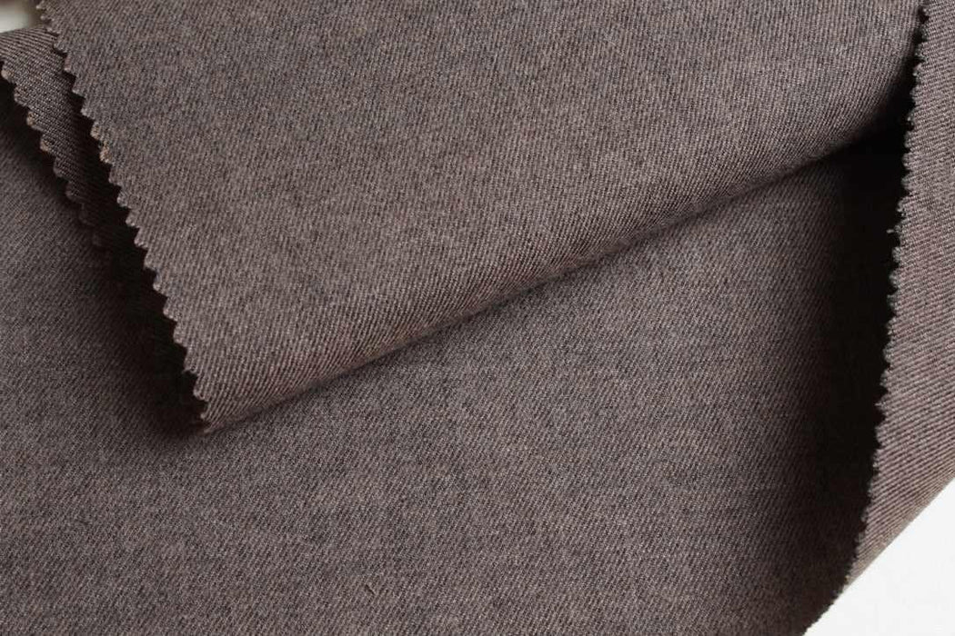 swatch-Premium Brushed Cotton Flannel Twill – Melange Shirting – 8 Colors-Fabric-FabricSight