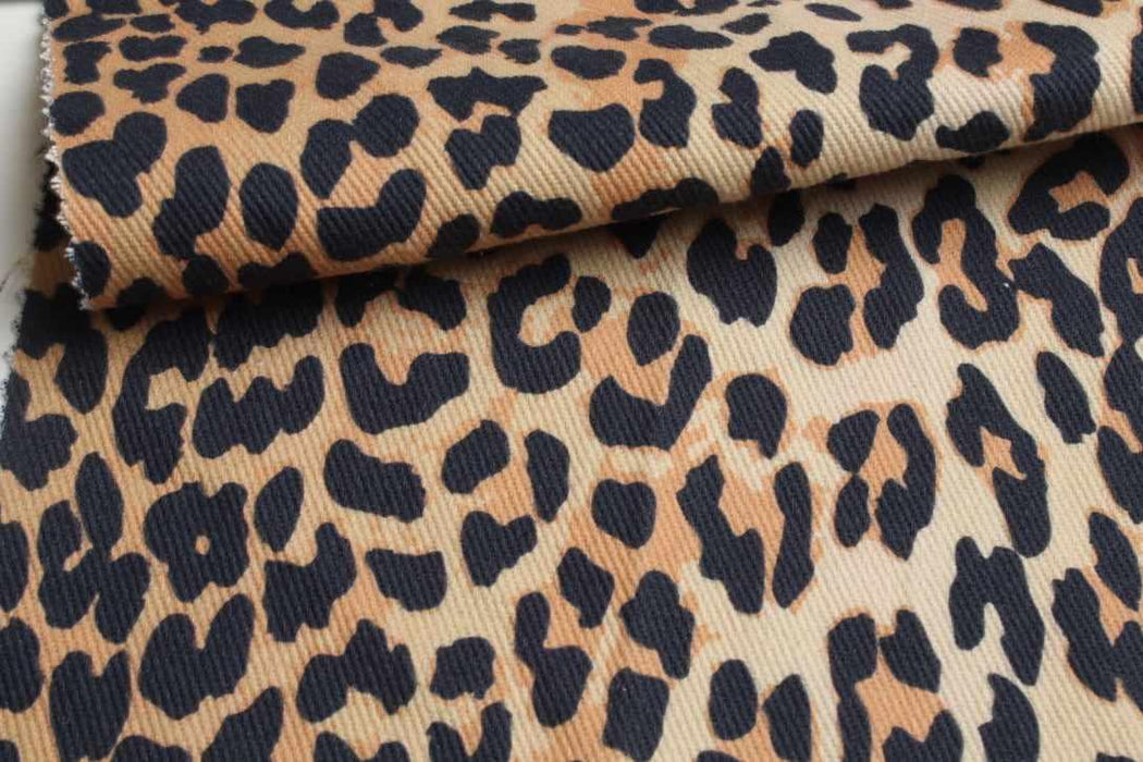 swatch-Printed Cotton Twill Fabric – 250 g/m² – Limited Edition-Fabric-FabricSight
