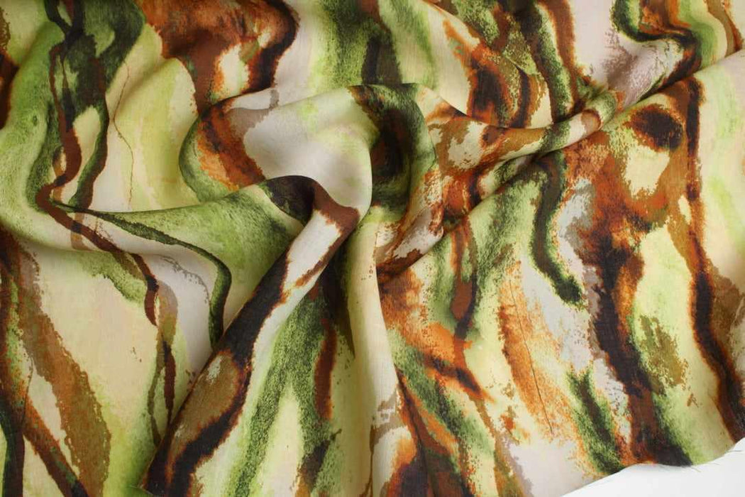 swatch-Printed Mid-Weight Washed Linen-Fabric-FabricSight