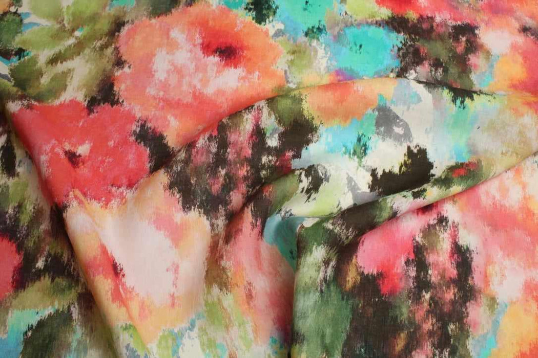 swatch-Printed Mid-Weight Washed Linen-Fabric-FabricSight