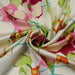 swatch-Printed Polyester Satin - Floral Print-Fabric-FabricSight